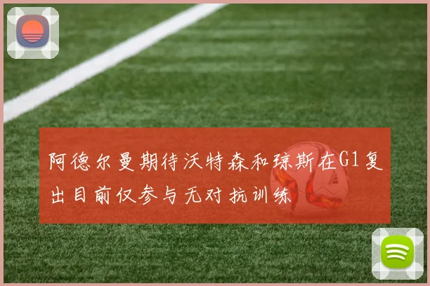 阿德尔曼期待沃特森和琼斯在G1复出目前仅参与无对抗训练